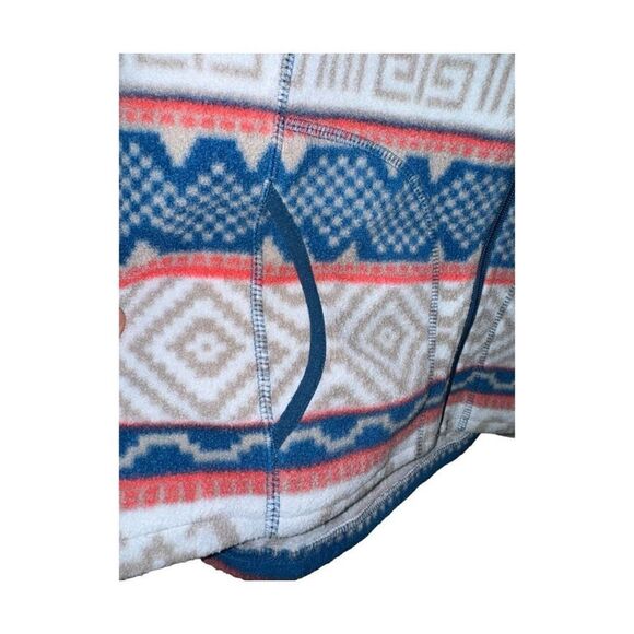 Woolrich FairIsle Pattern Full Zip Fleece Vest Size XS - Picture 3 of 9